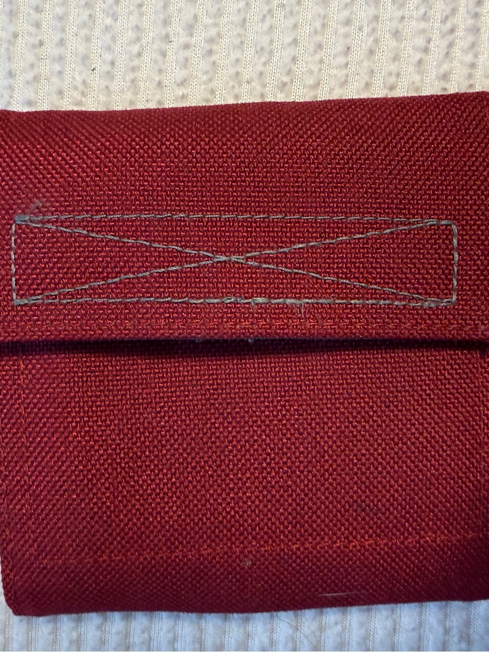 American Eagle Outfitters Red Canvas Wallet